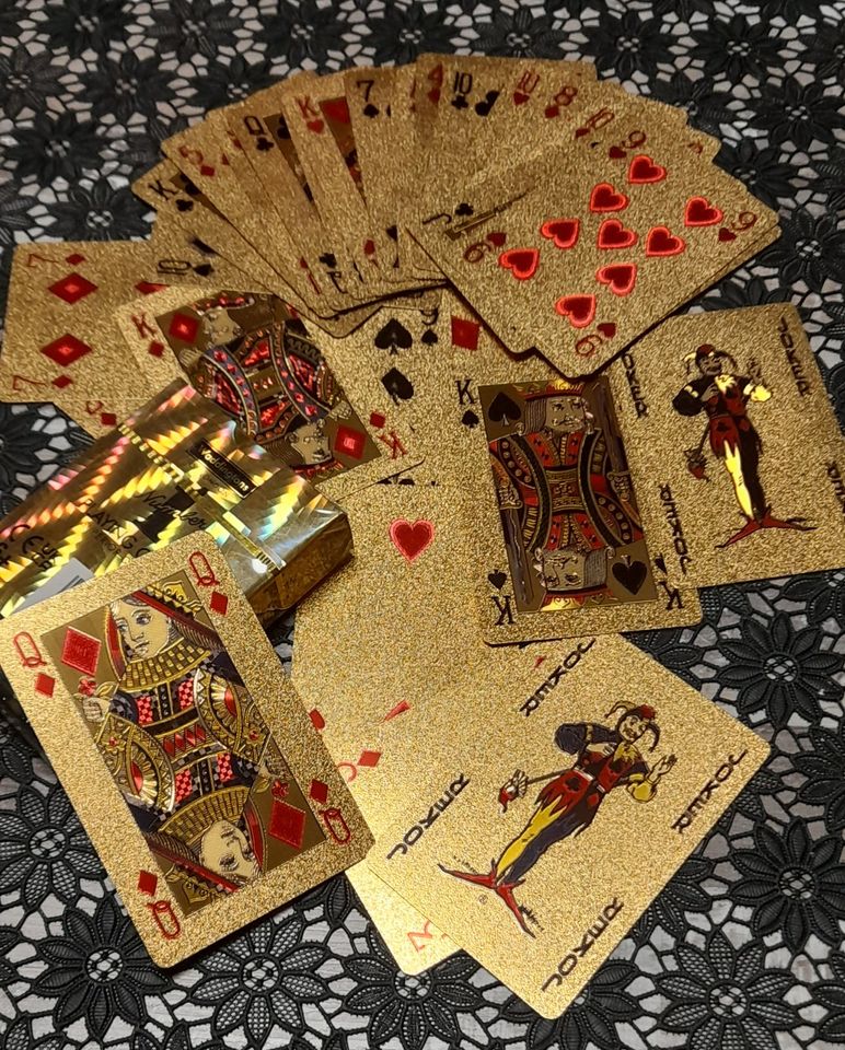 Karte Skat Romme Kartenspiel Playing Cards Karten Poker Pik Karo in Mietraching