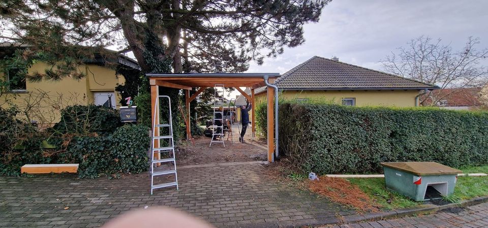 Holzcarport Carport 3x5 Nach Maß , Terrassenüberdachung in Berlin