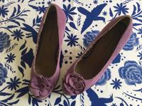 Damenschuhe Pumps Größe 37, lila Leder Gerry Weber Baden-Württemberg - Eberbach Vorschau
