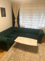 Samt grün Couch für 6 Personen L Hamburg-Mitte - Hamburg Borgfelde Vorschau