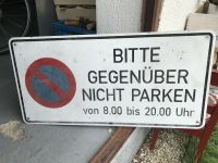 Schild Emaille Straße Parkverbot Hessen - Friedrichsdorf Vorschau