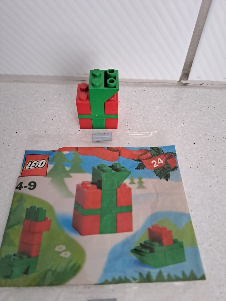 Lego Kleinteile 3 Stück - Spielzeug Kinder - Adventskalender in Saarlouis