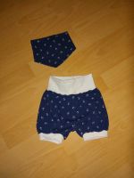 Baby - Kurze Hose (Größe 68) mit passendem Tuch Hessen - Rotenburg Vorschau