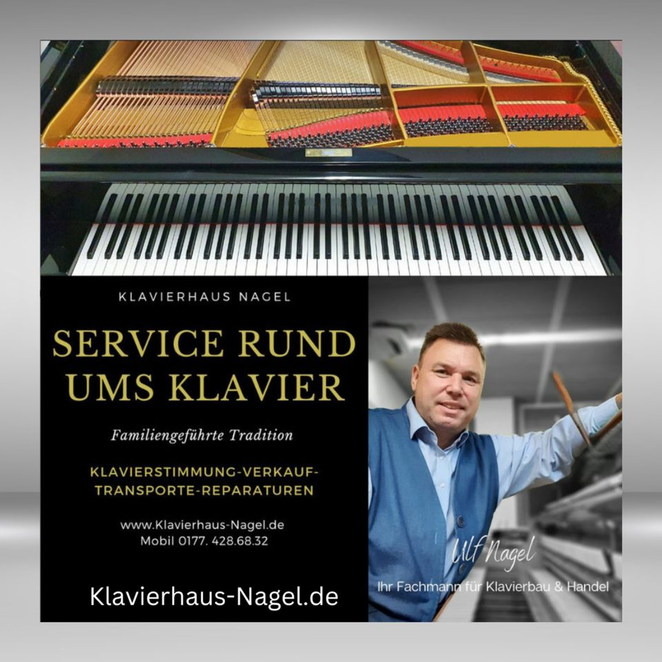 Klavierstimmer mit❤️& Leidenschaft+Klavierstimmung+Klavierstimmen in Garbsen