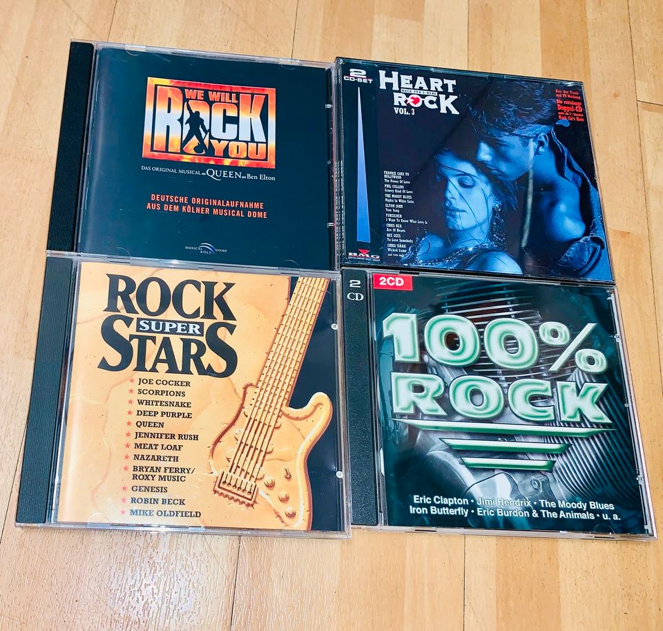 CD‘s aus Sammlung- Rock - Pop - Heavy - Stück 2.-€ in Fürth