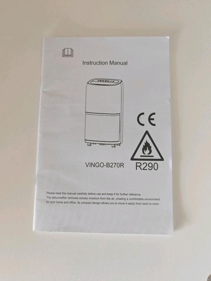 Luftentfeuchter  Vingo B270R in Lindlar