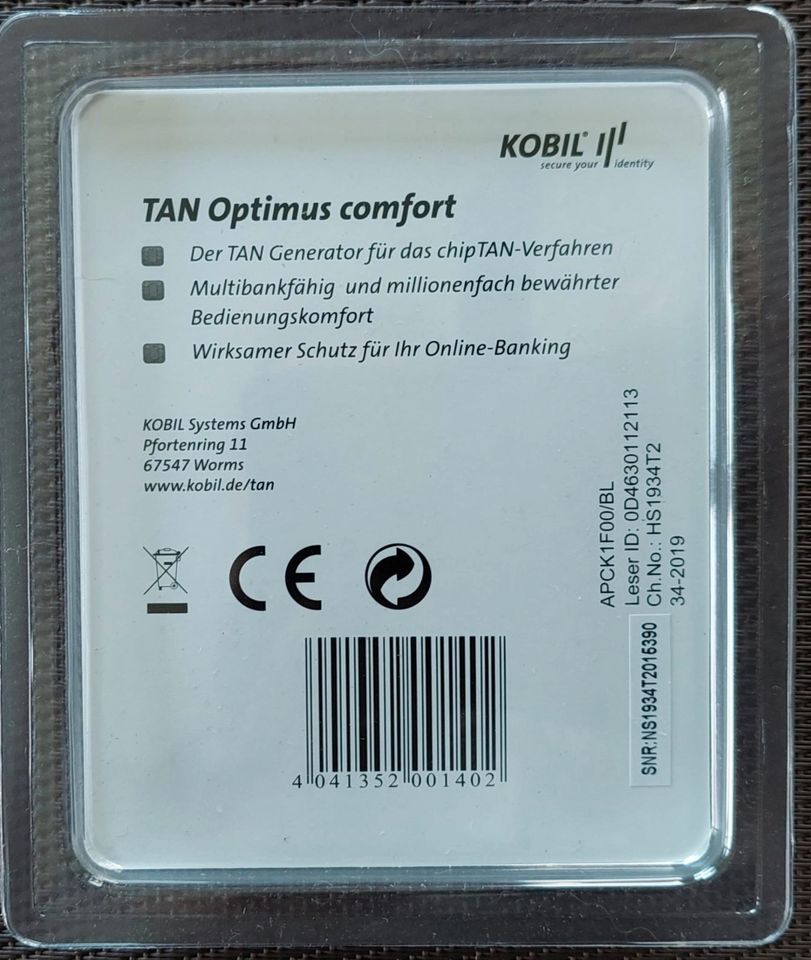 Kobil TAN optimus comfort - NEU - original verpackt in Niederkassel