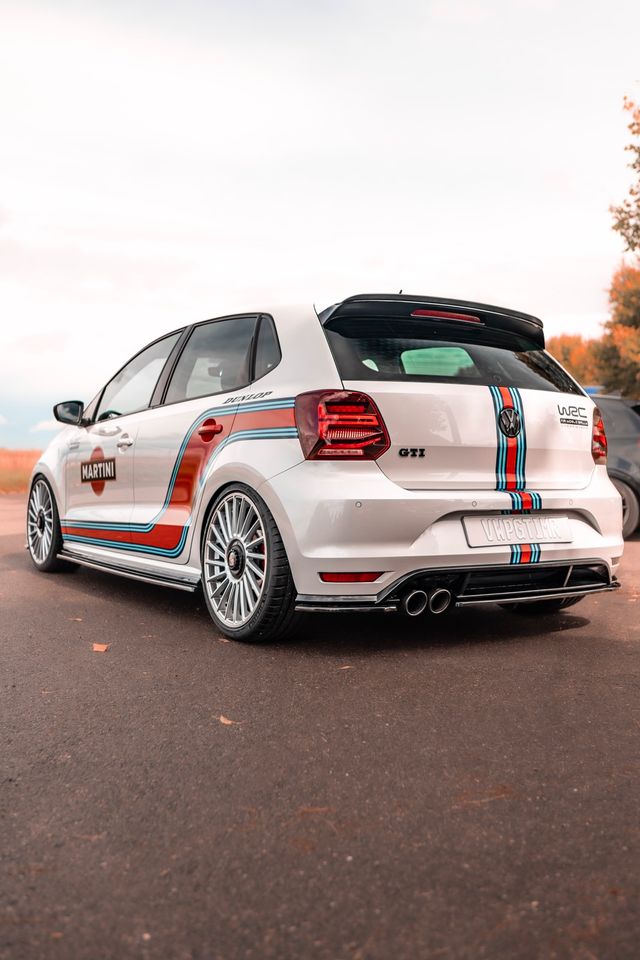 VV Polo GTI 6C Martini Racing in Stuttgart