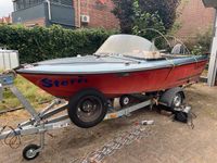 Sportboot GFK + 50 PS Mercury Außenbordmotor + Trailer Schleswig-Holstein - Nortorf Vorschau