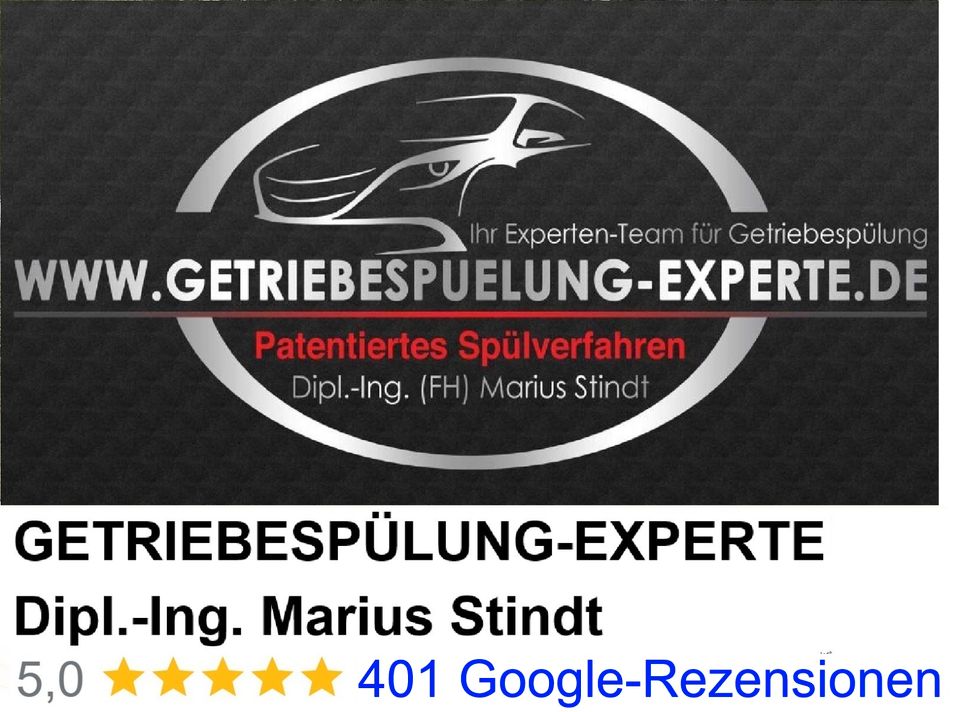 ZF [pro]Tech start Partner und Marktführer,  Spülsystem ohne schädlichen Reiniger !! Getriebespülung BMW Mercedes F10 F11 F30 F31 E60 E61 E70 W211 W212 W213 DSG CVT Audi Ford Opel Wandler 45 Getriebe in Berlin