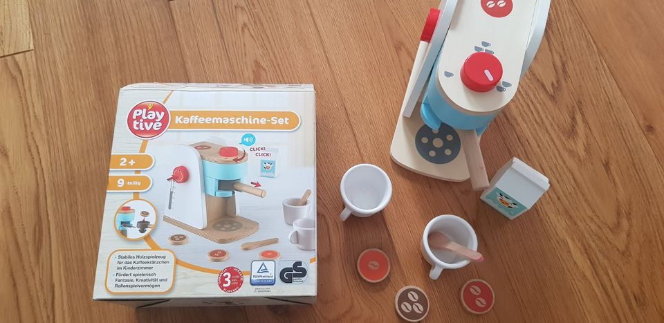Playtive Kaffeemaschine-Set Holzspielzeug in Lippstadt