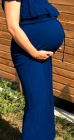 Schönes blaues Kleid für Schwangere Maternity München - Sendling Vorschau