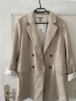 Jacke Blazer Leinenoptik Neu H&M premium Qualität Sommer Übergang Pankow - Prenzlauer Berg Vorschau