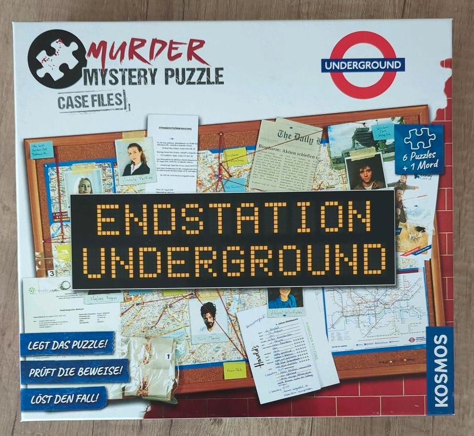 Murder Mystery Puzzle: Endstation Underground *NEUWERTIG in Leipzig