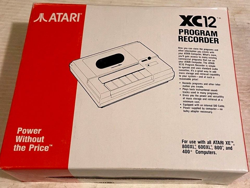 Atari Recorder xc12 neu und unbenutzt  Rarität in Dresden