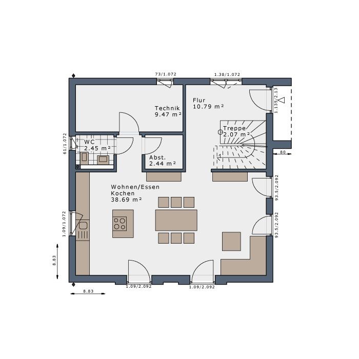 Die perfekte Wohlfühloase – Modernes Einfamilienhaus von Schwabenhaus in Allzunah