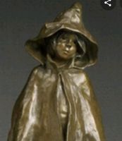 Elisa Beetz- Charpentier " Mädchen im Regenmantel" ,Bronzefiguren Leipzig - Möckern Vorschau