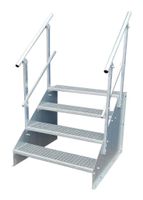 4 Stufen Standtreppe freist. B 110cm H 84cm verz. beids. Geländer Nordrhein-Westfalen - Hamminkeln Vorschau