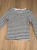 Bershka gestreiftes cropped Langarmshirt Hessen - Schlitz Vorschau