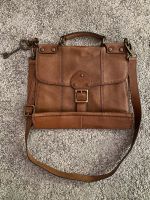 Fossil Leder Tasche Retro Vintage Look Umhängetasche Lehrertasche Berlin - Steglitz Vorschau