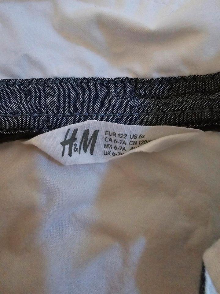 H&M Hemd 116 und 122 blau weiß Hochzeit Konfirmation in Berlin