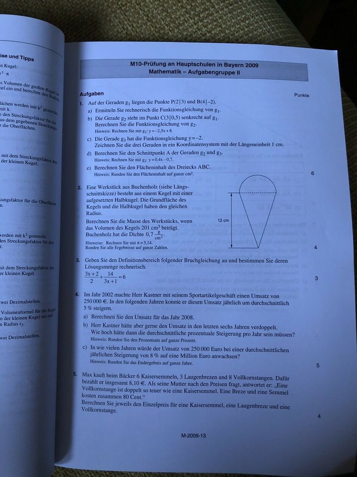 Hauptschule M10 Mathe/Englisch/Deutsch in Stephanskirchen