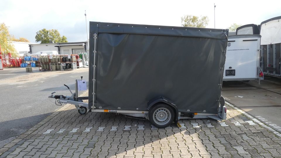 S&E Anhänger: Humbaur HKT182817 S absenkbar 1.800kg, Plane in Dortmund