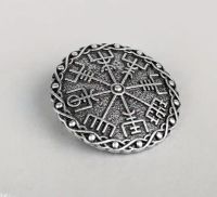 Brosche Vegvisir Ornamente Götter Wikinger Kompass Schmuck Bayern - Starnberg Vorschau