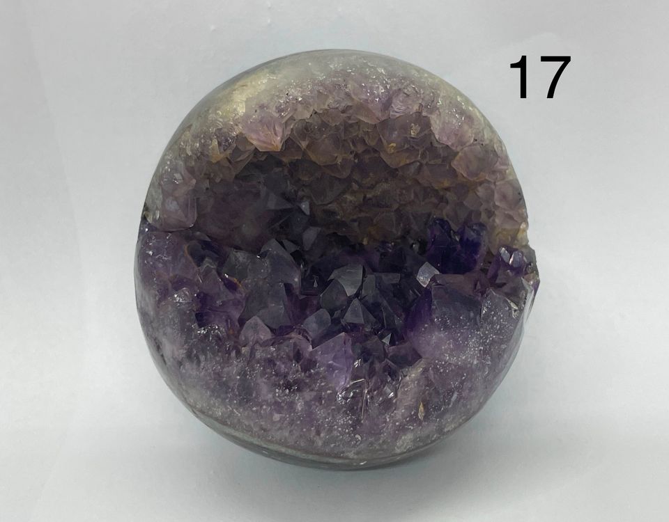 Amethyst Geode/Kugel - 10 Stück Teil 2/2 in Worpswede