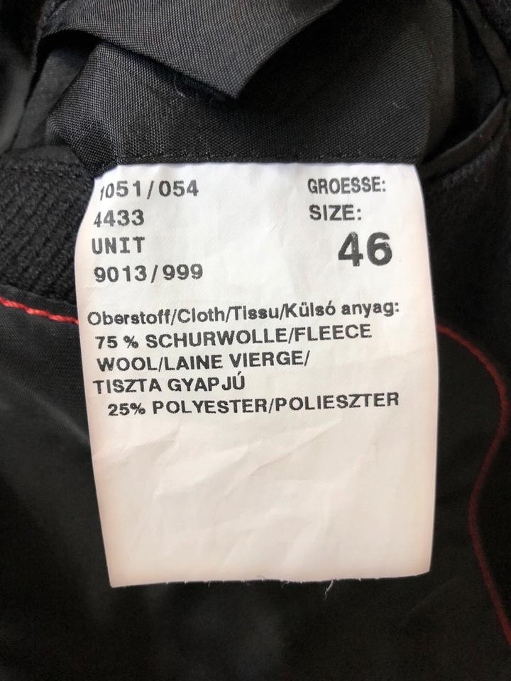 Cinque Sakko Mantel Jacke Blazer schwarz Gr. 46 inkl. Versand in Kleve