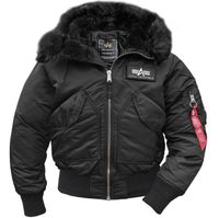 ALPHA INDUSTRIES CWU HOODED FLIEGERJACKE BLACK, GRÖSSE XL Baden-Württemberg - Ludwigsburg Vorschau