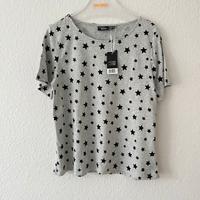 Esmara Shirt T-Shirt grau schwarz Stern Muster H&M S Neu Niedersachsen - Oldenburg Vorschau
