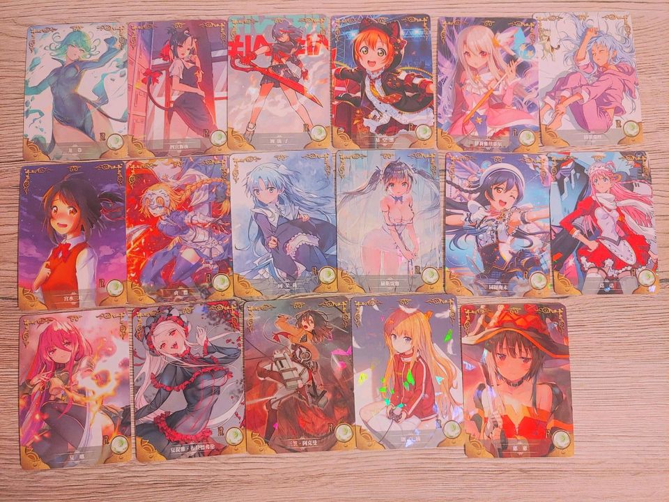 250 verschiedene Goddess Story R Anime Waifu Sammelkarten in Fürth