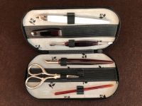 Windrose Maniküre Set Solingen Leder Etui schwarz Vintage Obergiesing-Fasangarten - Obergiesing Vorschau