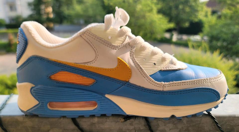 VINTAGE NIKE AIR MAX 90 LEATHER Carmelo stash 1 87 bw