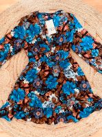 Kleid Zara Blumen Blau XS boho Hippie florales Brandenburg - Werder (Havel) Vorschau