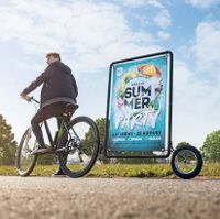 Mobile Werbelösung mit MobileAds ( Fahrradwerbung) Nordrhein-Westfalen - Leverkusen Vorschau