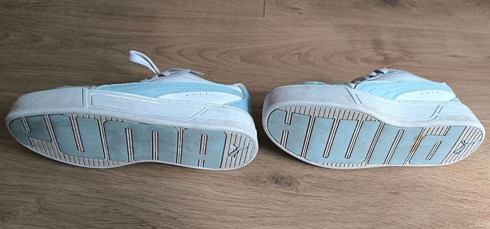 Puma Sneaker/Sportschuhe Größe 36 weiß, hellblau in Hamm