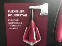 Flexibler Polierstab m Microfasertuch Weinglas polieren Geschenk Sachsen-Anhalt - Halle Vorschau