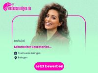 Mitarbeiter Sekretariat (m/w/d) Baden-Württemberg - Balingen Vorschau