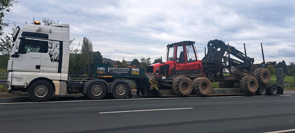 Transporte Forstmaschinen Harvester Forwarder in Alfeld (Leine)