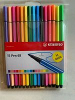 STABILO * 15 Pen 68 Fasermaler Fineliner Neon Bayern - Goldbach Vorschau