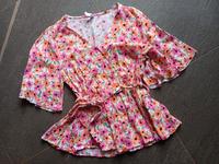 Damen Sommer Bluse mit Schösschen S 36 NEU Blümchen floral Sachsen - St. Egidien Vorschau