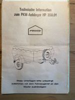 OLDTIMER - ANHÄNGER  von Pouch mit Deckel. 500€ VB Bayern - Kolbermoor Vorschau