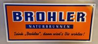 Brohler Naturbrunnen Blech geprägt,Reklame Schild Brohl/Rhein 60s Rheinland-Pfalz - Dörnberg, Rhein-Lahn-Kreis Vorschau