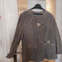Trachten-Lederjacke, silberfarben, Gr. 50 Nürnberg (Mittelfr) - Nordstadt Vorschau