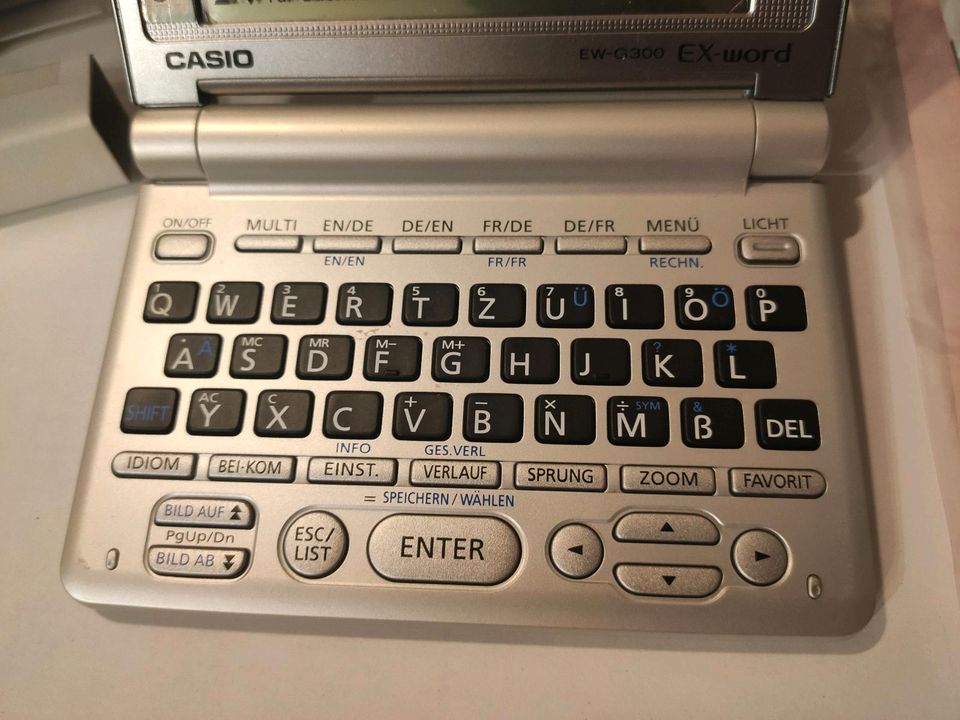 Casio EX-word EW-G300 elektronisches Wörterbuch Oxford Dictionary in Kirchheim unter Teck