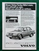 Volvo 244 Turbo 245 Turbo Werbung 1982 Niedersachsen - Velpke Vorschau