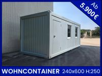 Container | Wohncontainer | Bürocontainer | Sanitärcontainer | Baucontainer | Lagercontainer | Gartencontainer | Containerhaus | TEILWEISE SOFORT VERFÜGBAR 240x600 Bayern - Augsburg Vorschau