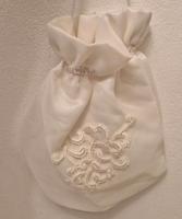 Tasche Beutel Hochzeit Kommunion weiß Spitze Tüll Hamburg - Harburg Vorschau
